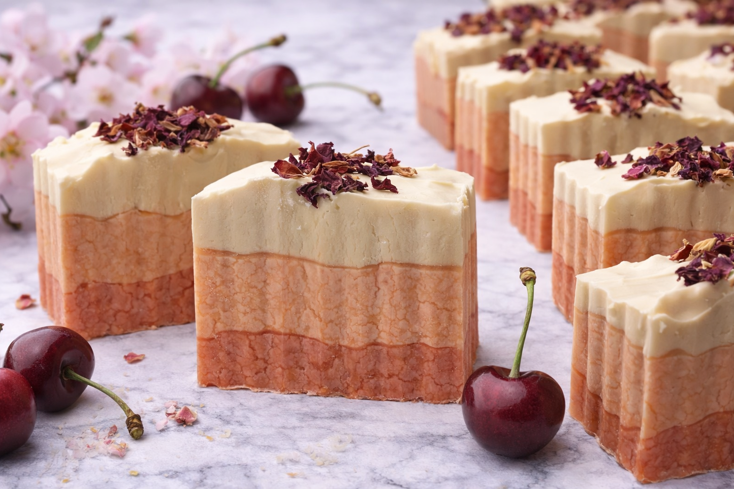 Cherry Silk Soufflé Soap