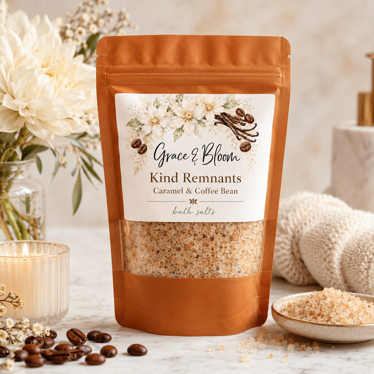 Caramel & Coffee Bath Salt