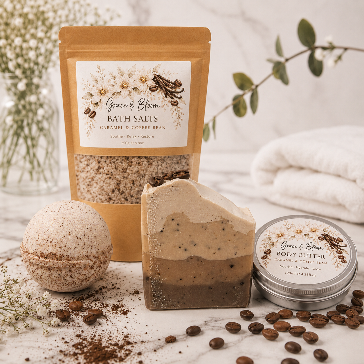 Coffee & Golden Praline