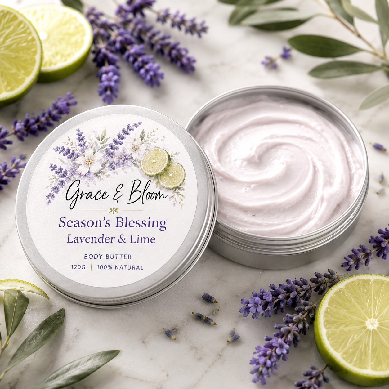 Lavender & Lime Serenity Body Butter