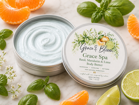 Lime, Basil & Mandarin Body Butter