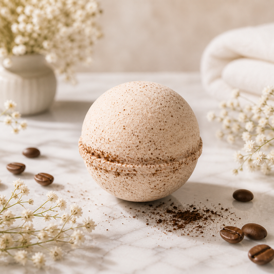 Caramel & Coffee Bath Bomb
