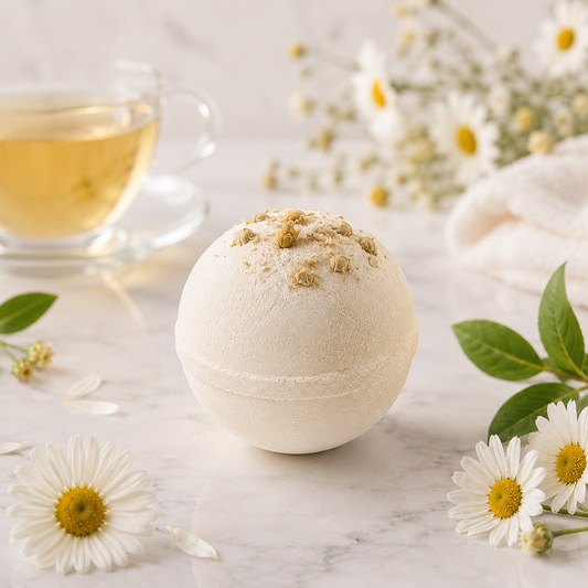 White Tea & Buttermilk Bath Bomb