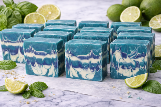 Lime, Basil & Mandarin Soap