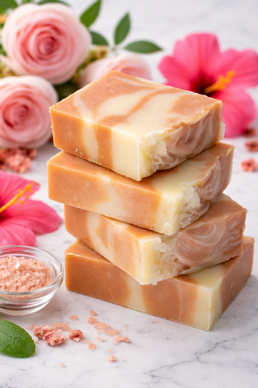 Geranium Rose & Hibiscus Soap