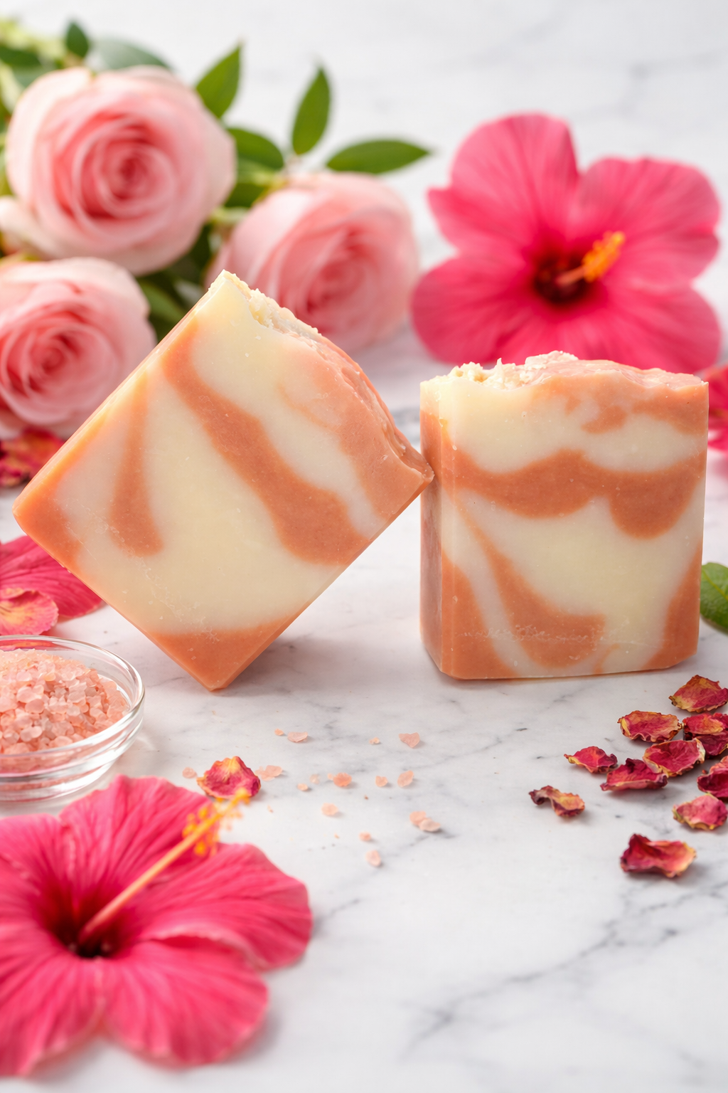 Geranium Rose & Hibiscus Soap