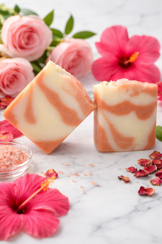 Geranium Rose & Hibiscus Soap