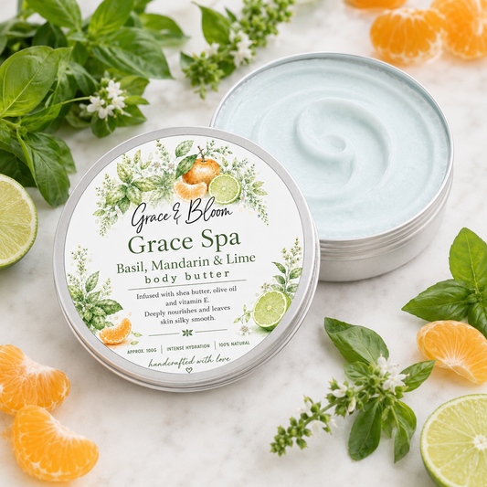 Lime, Basil & Mandarin Body Butter